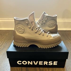 Chuck Taylor All Star Lugged 2.0 Counter Climate-Converse, Leather,Tan,Sneaker